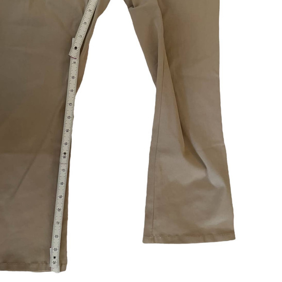 Anthropologie Cropped‎ Khaki Pants Size 32 - Picture 5 of 5